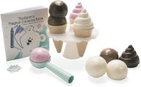 Dantoy – Thorbjorn Dessert Set für Kinderküche - 27 Teilen - Geschirrset - Sandspielzeug Set - Spielküche - Kinder ab 2 Jahre - Rollenspiele - Plastik - Nordic-Ecolabel - Produziert in Dänemark