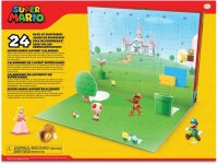 Nintendo Adventskalender Super Mario & Co. mit goldenen Mario & Bullet Bill, 12032, Mehrfarbig