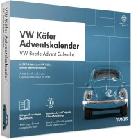 FRANZIS 67098 - VW Käfer Adventskalender, Metall...