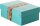 Original Falken PureBox Pastell. Made in Germany. 100 mm hoch DIN A5 blau. Aufbewahrungsbox mit Deckel aus stabilem Karton Vegan Geschenkbox Transportbox Schachtel Allzweckbox