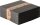 Original Falken PureBox Black. Made in Germany. 85 mm hoch 200x200 mm. Aufbewahrungsbox mit Deckel aus stabilem Recycling-Karton Blauer Engel Vegan Geschenkbox Transportbox Schachtel Allzweckbox