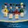 LEGO 76416 Harry Potter Quidditch Koffer, Spielzeug Set zum Bauen, Solo- oder 2-Spieler, 3 Verschiedene Quidditch-Spiele mit Draco Malfoy und Cedric Diggory Minifiguren, Hausbanner & Goldenem Schnatz