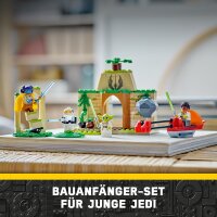 LEGO 75358 Star Wars Tenoo Jedi Temple, Set für Anfänger mit Minifiguren LYS Solay, Kai Brightstar, Meister Yoda, inklusive Speeder Bike und Lichtschwertern für Kinder, Jungen und Mädchen ab 4 Jahren