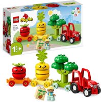 LEGO 10982 DUPLO My First Obst- und Gemüse-Traktor,...