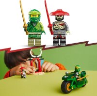 LEGO 71788 NINJAGO Lloyds Ninja-Motorrad, Spielzeug für Anfänger mit 2 Minifiguren: Lloyd und Skelett-Wächter, Lernspielzeug für Kinder ab 4 Jahren