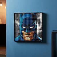 LEGO 31205 B-Ware Art Jim Lee Batman Kollektion Wandkunst mit Joker oder Harley Quinn, Craft Geschenk-Idee für Ihn, Sie, Männer, Frauen, Bastelset und Kunstbild für Erwachsene, DIY-Poster