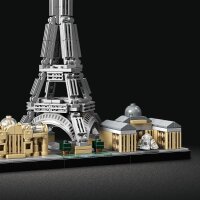 LEGO 21044 B-Ware Architecture Paris, Modellbausatz mit Eiffelturm, Champs-Élysées und Louvre-Modell, Skyline-Kollektion, Haus und Büro-Deko, Geschenkideen für Sammler, Männer und Frauen