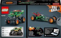 LEGO 42149 B-Ware Technic Monster Jam Dragon, Monster Truck-Spielzeug für Jungen und Mädchen, 2in1-Rennwagen für Offroad-Stunts und als Geschenk für Kinder