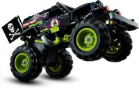 LEGO 42118 B-Ware Technic Monster Jam Grave Digger Truck, Gelände-Buggy, 2in1 Auto-Set, Spielzeugauto mit Rückziehmotor, Geschenk für Kinder, Jungen und Mädchen ab 7 Jahren