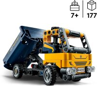 LEGO 42147 B-Ware Technic Kipplaster Spielzeug, 2in1-Set mit Konstruktions-Modell und Bagger-Spielzeug, technisches Geschenk für Jungen und Mädchen ab 7 Jahre
