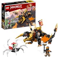 LEGO 71782 B-Ware NINJAGO Coles Erddrache EVO, Spielzeug zum Sammeln mit aufrüstbarem Drachen & Skorpion-Figur sowie Minifiguren für Jungen und Mädchen