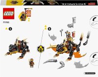 LEGO 71782 B-Ware NINJAGO Coles Erddrache EVO, Spielzeug zum Sammeln mit aufrüstbarem Drachen & Skorpion-Figur sowie Minifiguren für Jungen und Mädchen