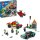 LEGO 60319 B-Ware City Löscheinsatz und Verfolgungsjagd mit Feuerwehrauto und Motorrad, Polizei- und Feuerwehr-Set mit Auto-Spielzeug und Drohne, Geschenk für Kinder, Jungen und Mädchen