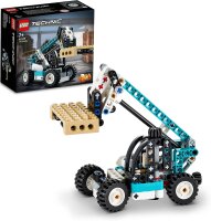 LEGO 42133 B-Ware Technic 2-in-1 Teleskoplader Gabelstapler und Abschleppwagen Spielzeug, Baufahrzeug für Jungen und Mädchen ab 7 Jahren