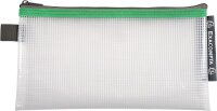 Exacompta - Ref. 34130E – 1 Tasche mit Reißverschluss – aus weichem Polypropylen zur Aufbewahrung von Kosmetikartikeln – Format zum Ordnen 10 x 21 cm (DL) – 5 Farben zufällig