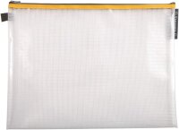 Exacompta - Ref. 34160E - 1 x Tasche mit Reißverschluss - aus robustem und weichem Polypropylen zur Aufbewahrung von Kosmetikartikeln - Format A3-5 Farben zufällig