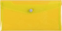 Exacompta - Ref. 34420E – 1 Beutel mit Druckknopfverschluss mit Klappe – aus glattem Polypropylen – Dicke 2/10. – Maße: 23 x 12 cm – Format zum Sortieren 10 x 21 cm (DL) – 6 Farben zufällig ausgewählt