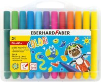 Eberhard Faber 551224 - Colori Filzstifte in 24 Farben...