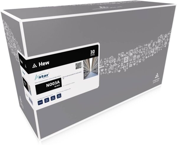 Astar AS10011 Toner kompatibel zu HP NO03A C3903A, 4000 Seiten, schwarz