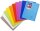 Clairefontaine 971601C Heft Koverbook (DIN A4, 21 x 29,7 cm, kariert, 48 Blatt, 90 g, transparent) 1 Stück farbig sortiert