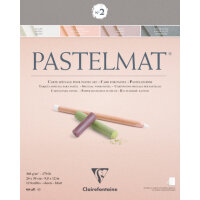 Clairefontaine, Pastelmat N°2, Pastellblock,...
