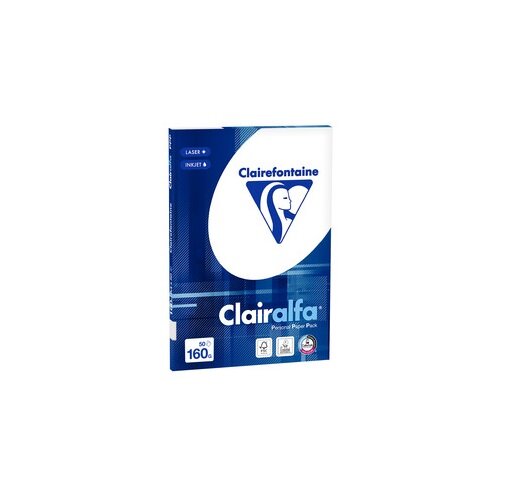 Clairalfa PPP (Personal Paper Pack), A4 160g, 50 Blatt - Weiß 171 CIE