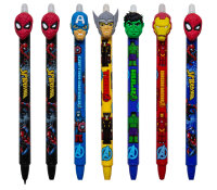 Spiderman & Avengers Stift Radierbar Spiderman Schwarz 0,5mm blau