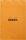 Rhodia 119600C - Notizblock (DIN A4, 21 x 29,7 cm, mikroperforiert, gelocht, liniert mit Rand, 80 Blatt) 1 Stück orange