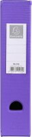 Exacompta 90170E Stehsammler (aus festem PVC mit aufgeklebtem Etikettenhalter und Griffloch, Rücken 70 mm) 1 Stück, zufällige Farbe