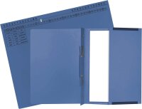 Exacompta 371107B Kanzlei-Hängehefter (Exaflex Standard, Abheftvorrichtung, 320 g/qm) 1 Stück blau