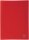 Exacompta 85105E Premium Sichtmappe aus blickdichten Kunststoff DIN A4 mit 100 Klarsichthüllen, 200 Sichten, perfekt für die Schule und das Büro Aktenhülle, Prospekthülle, rot
