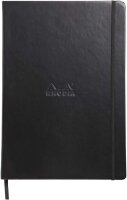 Rhodia 118369C Web Notebook (elfenbein, DIN A4, 21 x 29,7 cm liniert, 90 g) 1 Stück schwarz