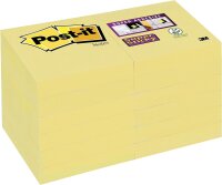 Post-it Super Sticky Notes, Packung mit 12 Blöcken,...