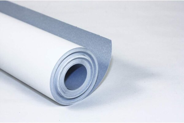 Clairefontaine 34161C Rolle Malpapier (120 g, 10 x 1 m, ideal für Gruppenaktivitäten) 1 Rolle weiß/blau