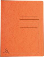 Exacompta 39994E Schnellhefter Colorspan bedruckt, 24 x 32 cm, für DIN A4, bis zu 350 Blatt, 1 Stück, orange
