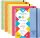 Clairefontaine 328775C - Heft ProactivBook DIN A5+ 16x21 cm, 90 Blatt, kariert mit Rand und Kopfleiste, abtrennbar, Einband aus PP, Gummizugverschluß, farbig sortiert, 1 Stück