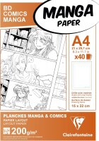 Clairefontaine 94045C Manga Etui BD/Comic (DIN A4, 21 x...