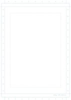 Clairefontaine 94045C Manga Etui BD/Comic (DIN A4, 21 x 29,7 cm, 40 Blatt, 200 g, geeignet für Filzmarker mit Alkohol, mit einfachem Raster) weiß