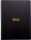 Rhodia 119900C Notizbuch (mit Doppelspiralbindung, DIN A4, 21 x 29,7 cm, kariert, 90 g, 80 Blatt) 1 Stück schwarz