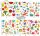 Maildor AE056O Baby Stickers Packung (mit 20 Bögen in Format DIN A5, 14,8 x 21cm, ideal für Kinder ab 2 Jahren) 1 Pack bunt