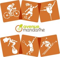 Avenue Mandarine PO008C - Set mit 6 Schablonen 15x15 cm, für Kinder, Sport, 1 Set