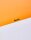 Rhodia 19600C - Notizblock N°19 (DIN A4+, 21 x 31,8 cm, mikroperforiert, liniert mit Rand, 80 Blatt) 1 Stück orange