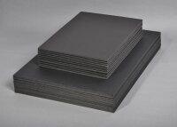 Clairefontaine 93647C Packung (mit 15 Schaumkartons, DIN A3, 29,7 x 42 cm, 3 mm, ideal für Modellieren und Dekorationsarbeiten, leicht und einfach zu bearbeiten, chlorfrei) 15er Pack schwarz
