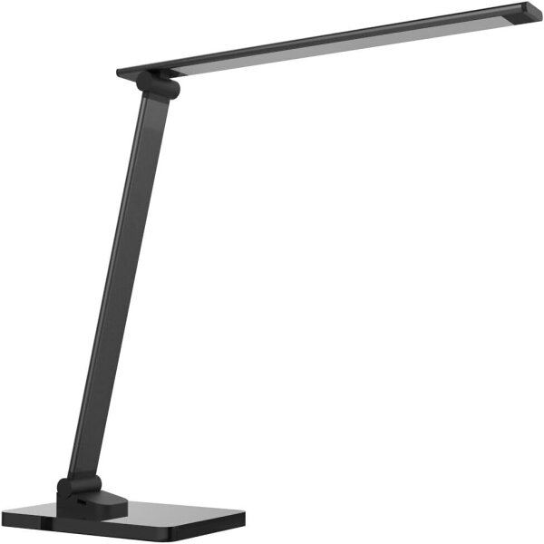 Unilux Popy LED-Schreibtischleuchte, dimmbar, schwarz, 400153693