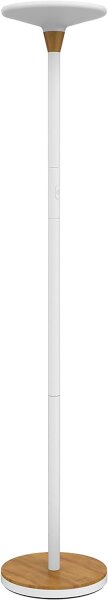 Unilux LED-Deckenfluter BALY BAMBOO weiß-bambus, dimmbar, 44.6 W, 37 kWh, 3000K