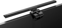 Unilux Visiolight LED Notebookleuchte, schwenkbar, Dimmfunktion, schwarz