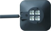 Unilux LED Schreibtischlampe Magic, schwarz, 52 x 40 x 5 cm