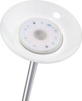 Unilux LED Deckenfluter Varialux, dimmbar, silbergrau