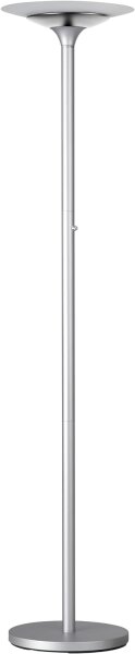 Unilux LED Deckenfluter Variaglass, silbergrau, 78 x 39.5 x 16.5 cm