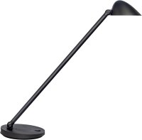 Unilux LED Schreibtischlampe Jack, dimmbar, schwarz [Energieklasse E]